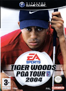 Tiger Woods PGA Tour 2004 (Disc 1) box cover front